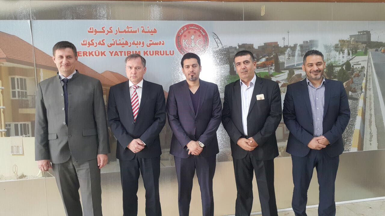 Meeting with Kirkuk Investment Commission and international partners