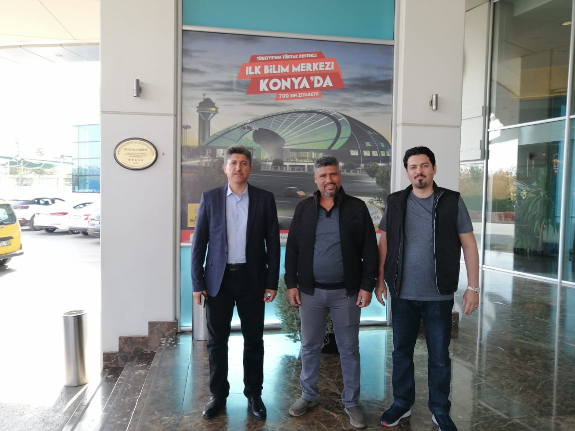 Caesar Dar engineering delegation at a technical conference in Konya, Turkey