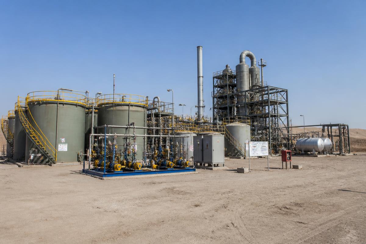 Oil Waste Treatment System
